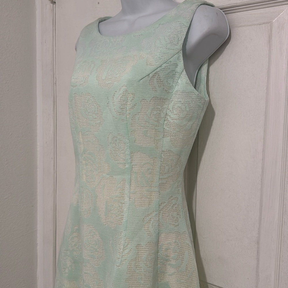 Vintage Mint Green Lonnie Lace Shift Lilly Pulitzer Dress size S
